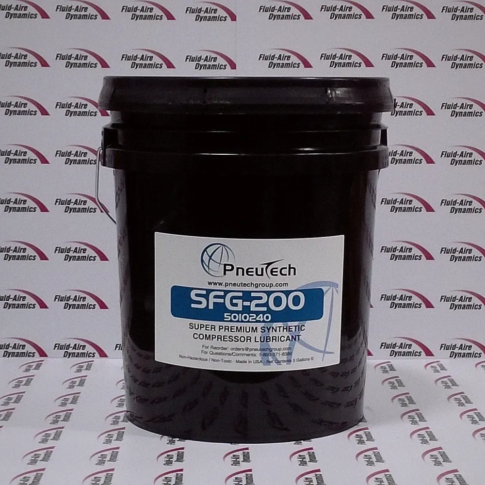 5 Gallons Full Synthetic Food Grade Rotary Screw Air Compressor Oil Curtis