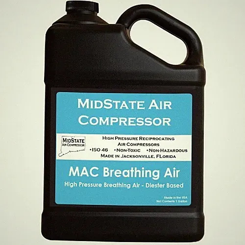 Breathing Air Oil for Reciprocating Air Compressors (1 Gallon)