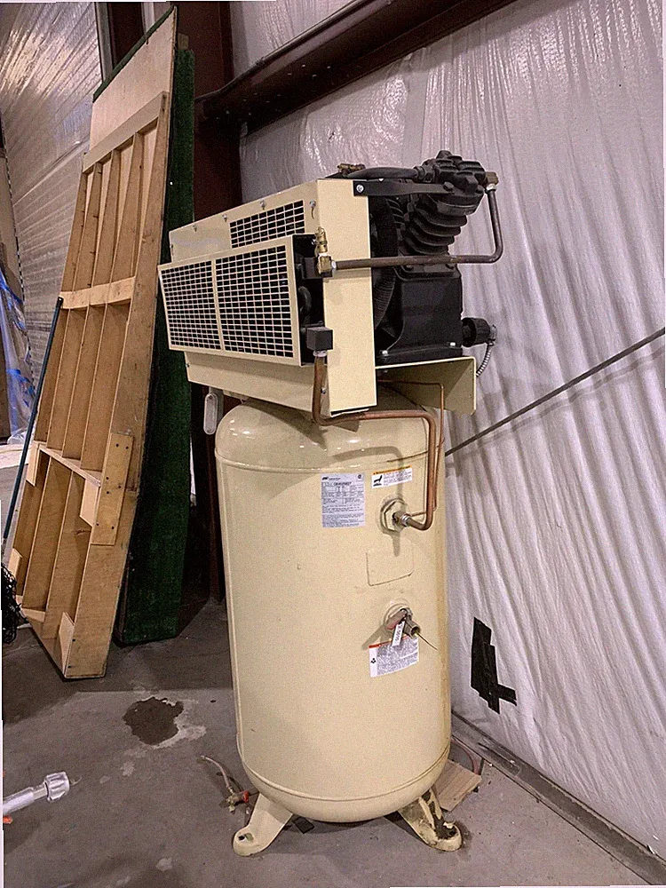 Ingersoll Rand 2475N5-P Reciprocating Air Compressor 5HP 3 Phase 80 Gallon